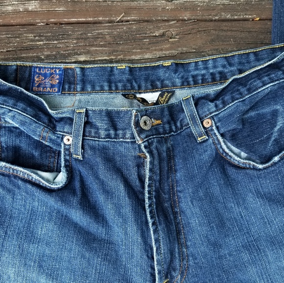 Lucky Brand Denim 33 Gene Montesano Jeans - Picture 2 of 7